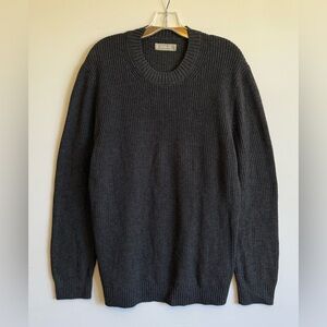 Everlane Men’s Cable Knit Crewneck Sweater Sz L